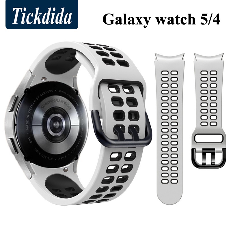 Dây Đeo Thể Thao Bằng Silicone Thân Thiện Với Môi Trường Cho Đồng Hồ Thông Minh Samsung Galaxy Watch 5 Pro 4 Classic 46mm 44mm 40mm