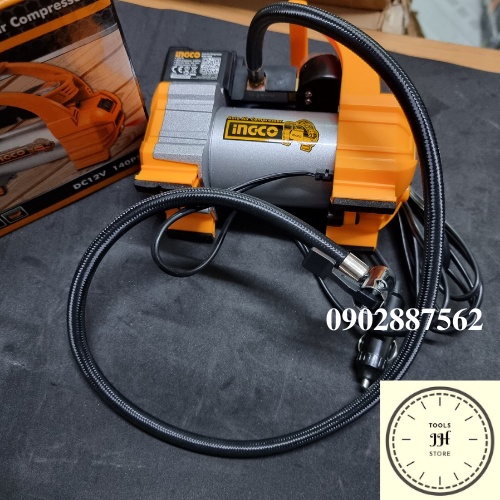 12V Máy bơm hơi lốp xe ô tô INGCO AAC1401