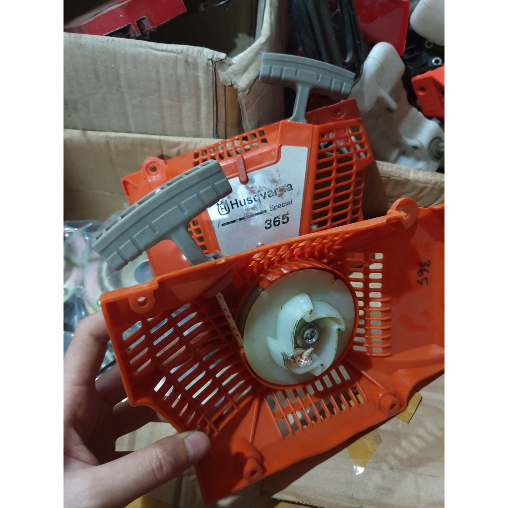 Bộ chụp giật bộ khởi động máy cưa xích 365 bộ giật máy cưa 365 hàng chính hãng Hus