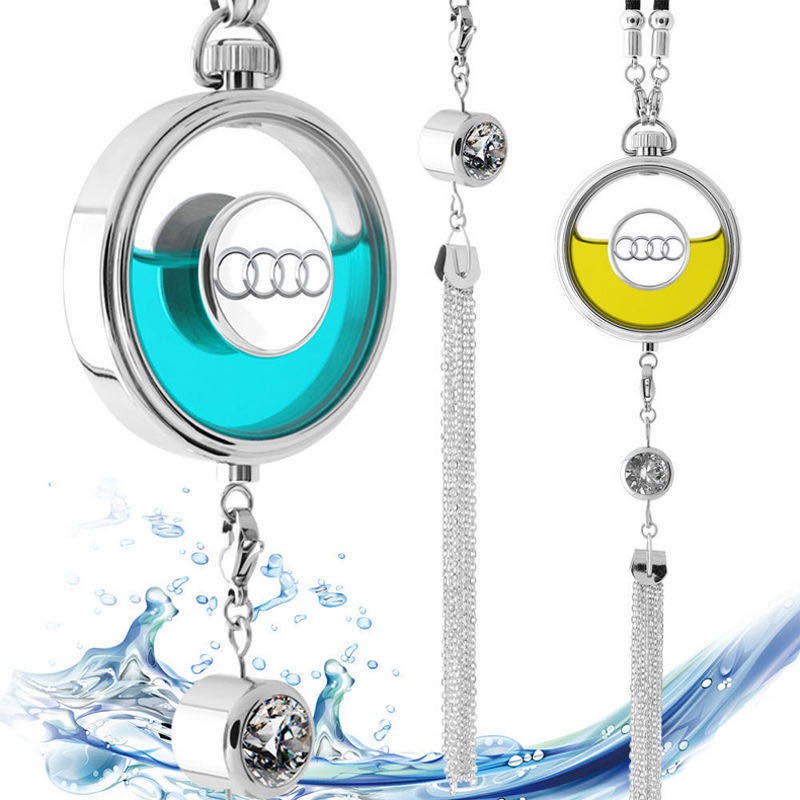 Mặt Dây Chuyền Nước Hoa Gắn Gương Chiếu Hậu Xe Hơi mercedes benz bmw audi volkswagen toyota honda mazda foss hyundai premium
