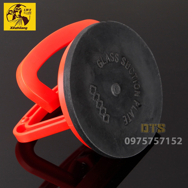 Hít kính, hút kính đơn XZL AN-001 Ø118mm, hút gạch thân nhựa ABS siêu bền, chấu hút siêu hít cao su tự nhiên tối đa 40Kg