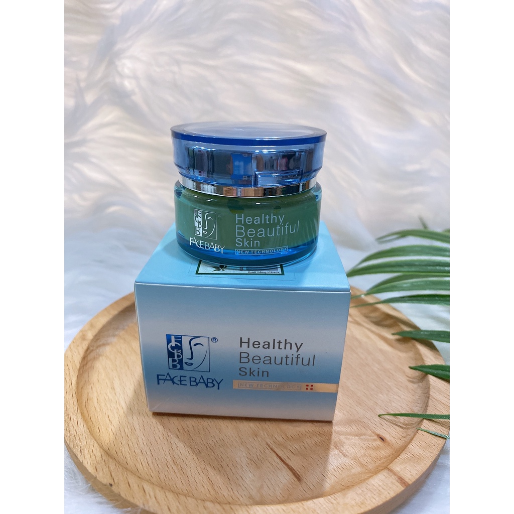 Kem Tái Sinh Phục Hồi Trắng Da Nám Face Baby Xanh, Serum Face Baby An Nhiên Cosmetic