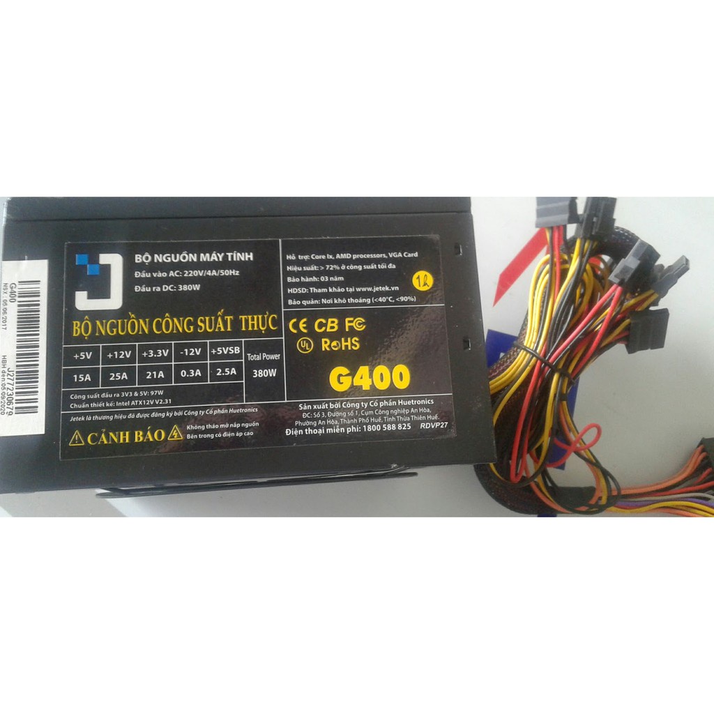 Bộ Nguồn PC công suất thực các hãng AcBel Huntkey CM và