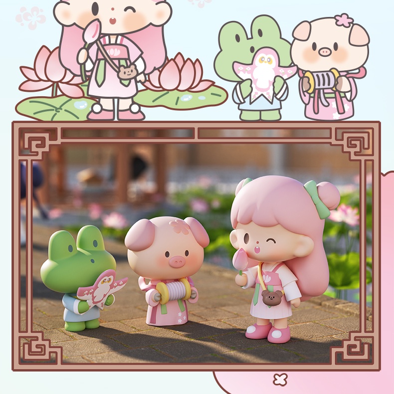 Mô Hình Búp Bê F.UN zZoton Cổ Điển Có Hộp Mù Trang Trí