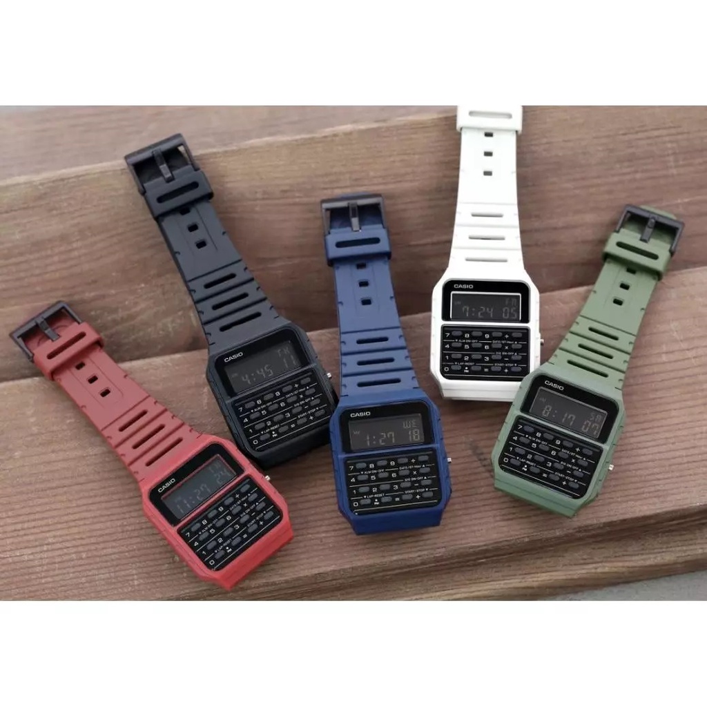 Đồng hồ Nam Casio CASIO CA-53WF, đồng hồ chính hãng, databank mặt máy tính