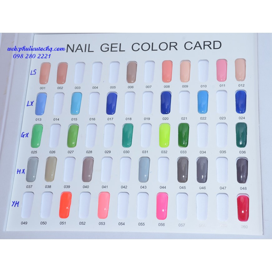 Sơn móng gel AS