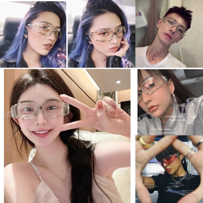 Kính thời trang trắng mai phương bùi