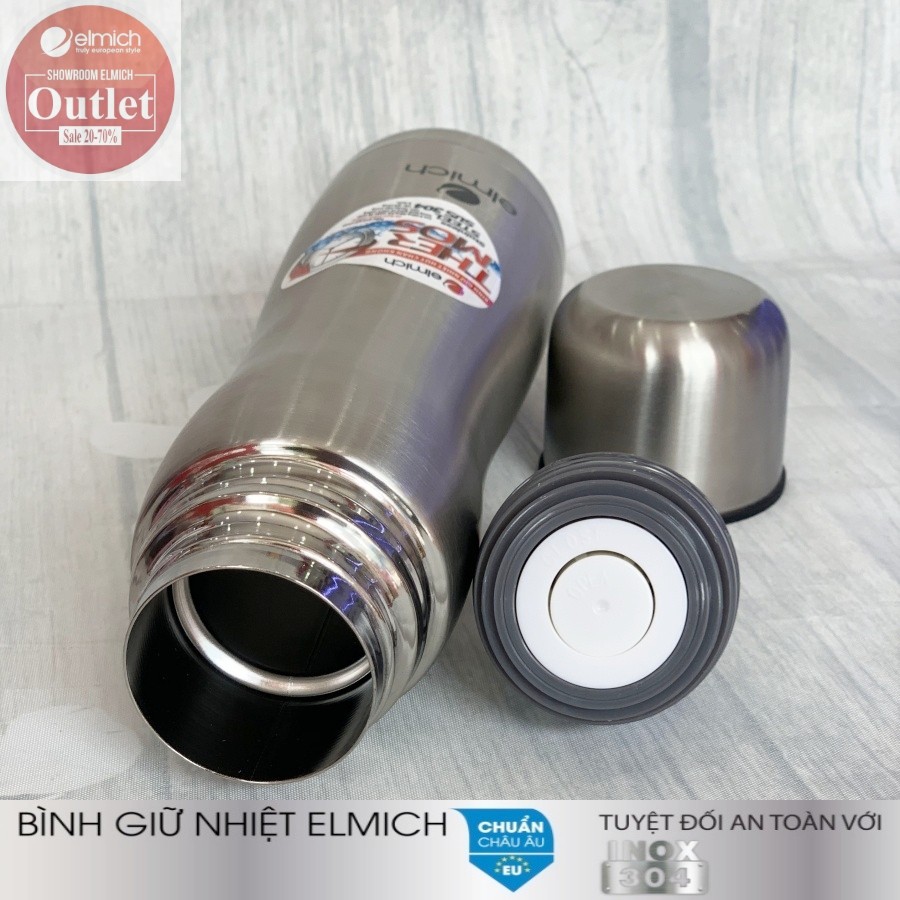 Bình Giữ Nhiệt Inox 304 Nóng 8h Lạnh 12h ELMICH EL6391 500ml