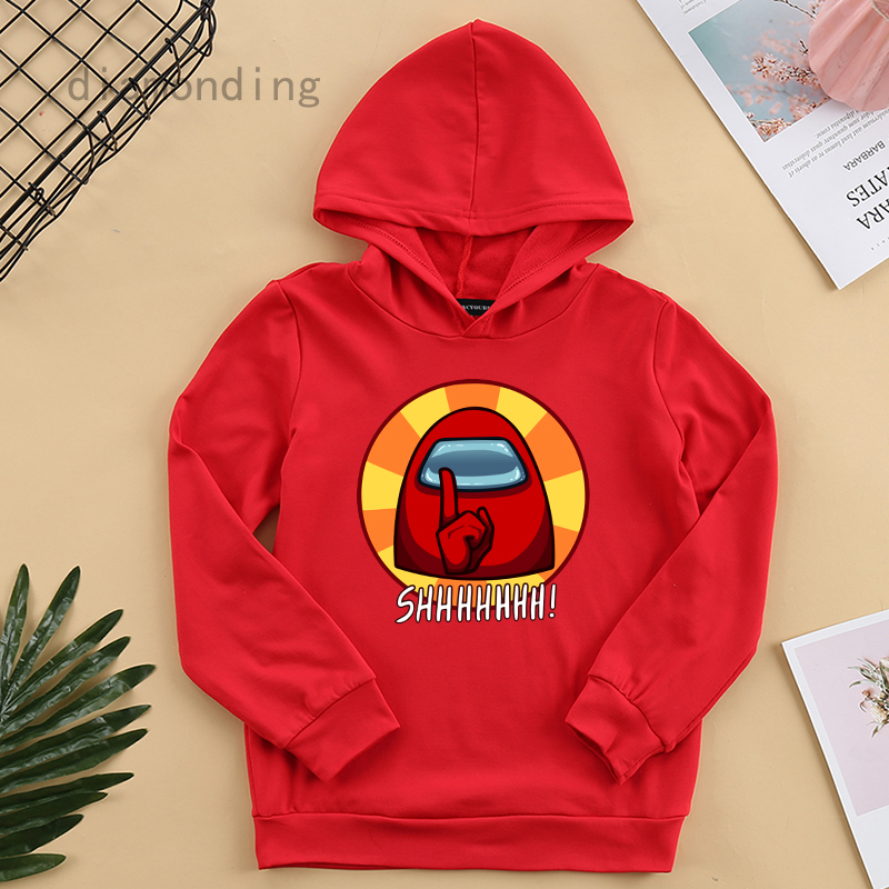 Áo Hoodie Dài Tay In Hình Thời Trang Cho Bé