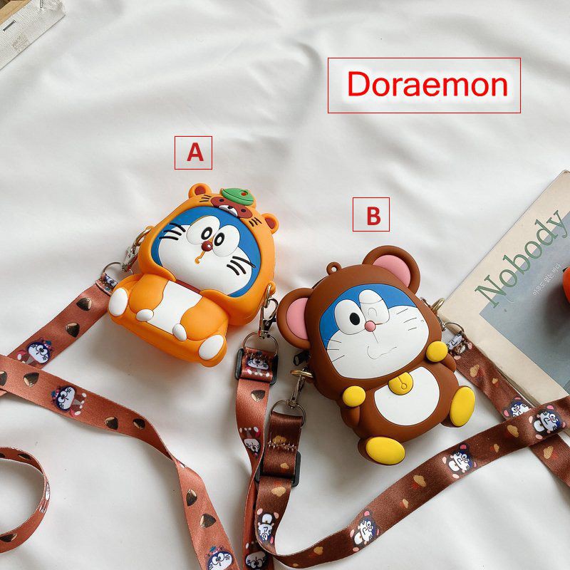 Túi Đeo Chéo Hình Hoạt Hình Dễ Thương Cho Bé