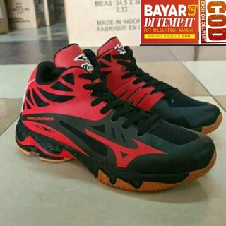 Giày Thể Thao MIZUNO Voly Thời Trang Cá Tính Cho Nam Đen