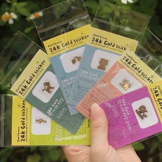 Combo 5 Miếng dán mạ vàng 24k chống bức xạ điện từ