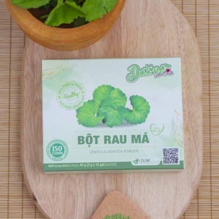 Bột rau má nguyên chất DATINO 15 gói x 3gram