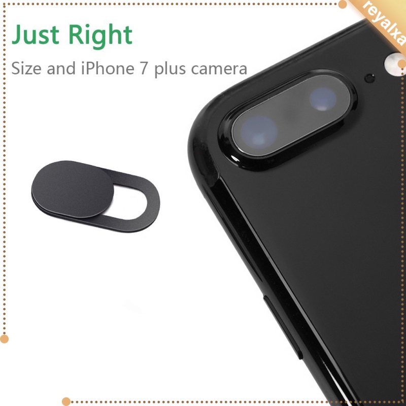 Set 3 Vỏ Bọc Webcam Siêu Mỏng Dạng Trượt Bảo Vệ Riêng Tư Cho Laptop / Máy Tính Đen | BigBuy360 - bigbuy360.vn