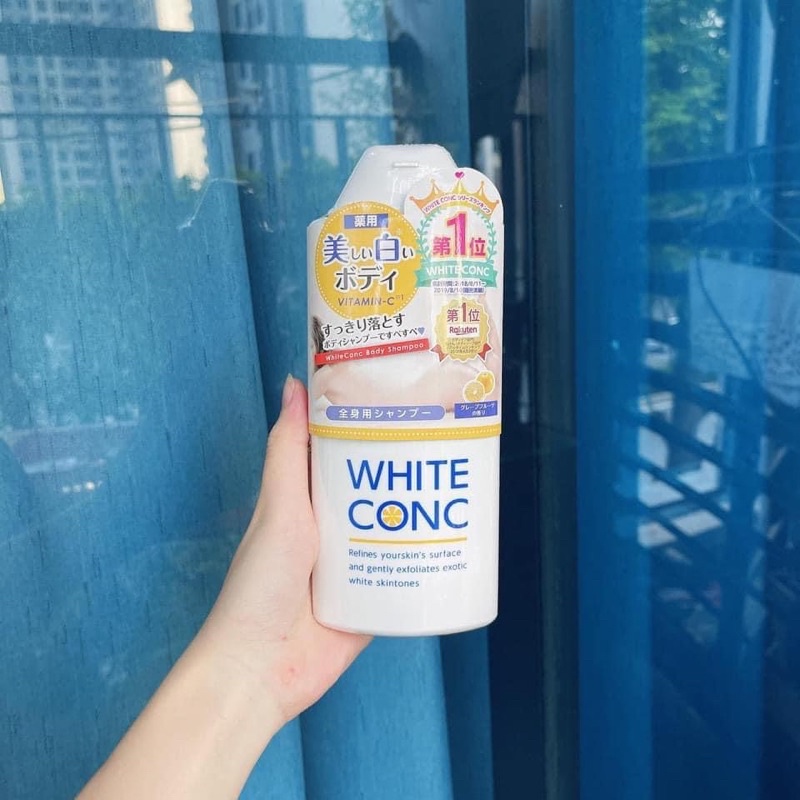 Sữa Tắm White Conc Body Nhật Bản Dưỡng Da Trắng Hồng 360ml