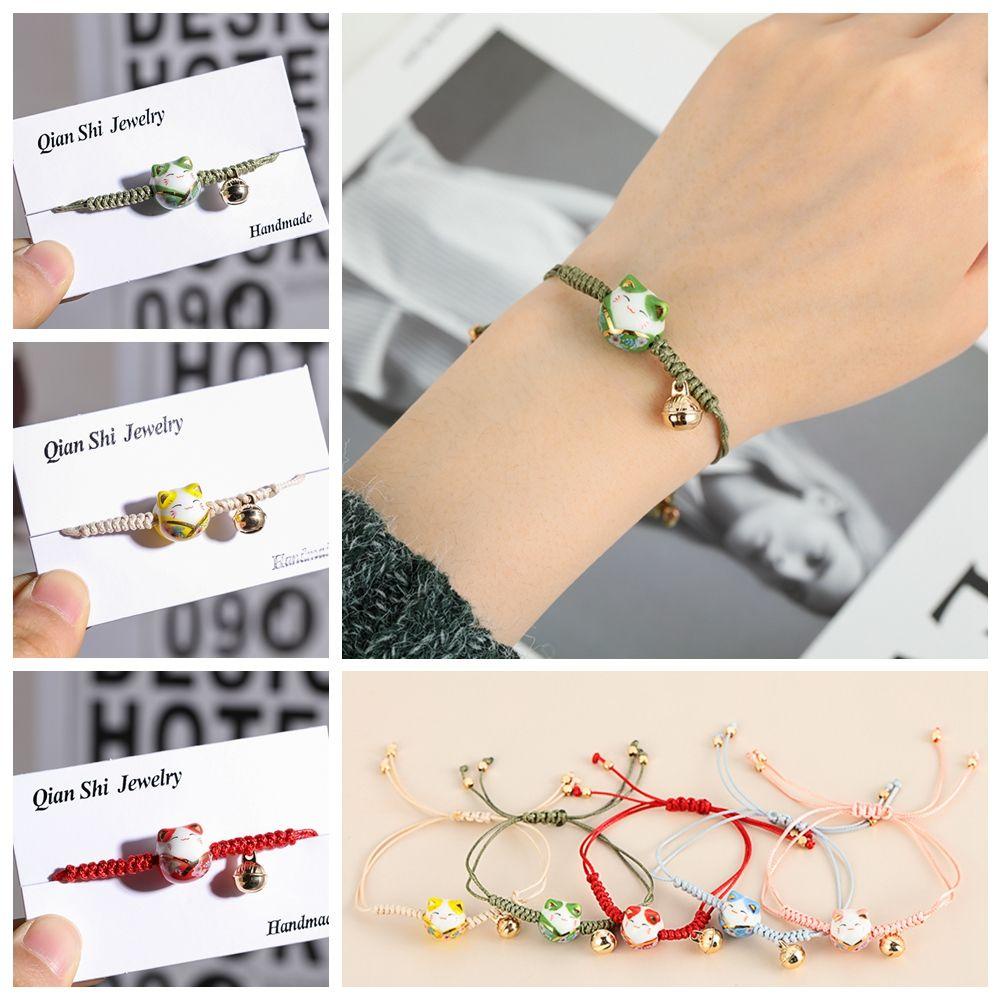 Vòng Đeo Tay Bằng Gốm Sứ May Mắn