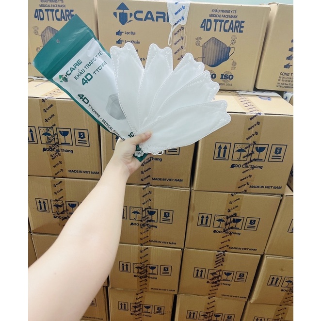 THUNG 300c KHẨU TRANG KF94 TT CARE TRẮNG