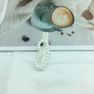 Kẹp Tóc Đính Ngọc Trai Kiểu Hàn Quốc