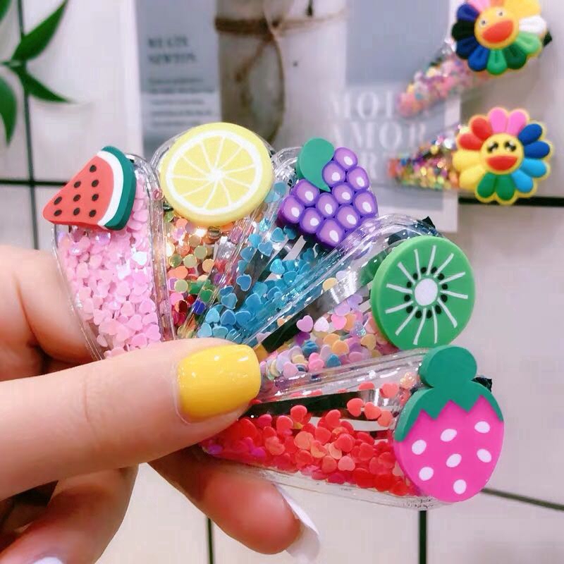 Kẹp tóc hình trái cây xinh xắn dành cho nữ
