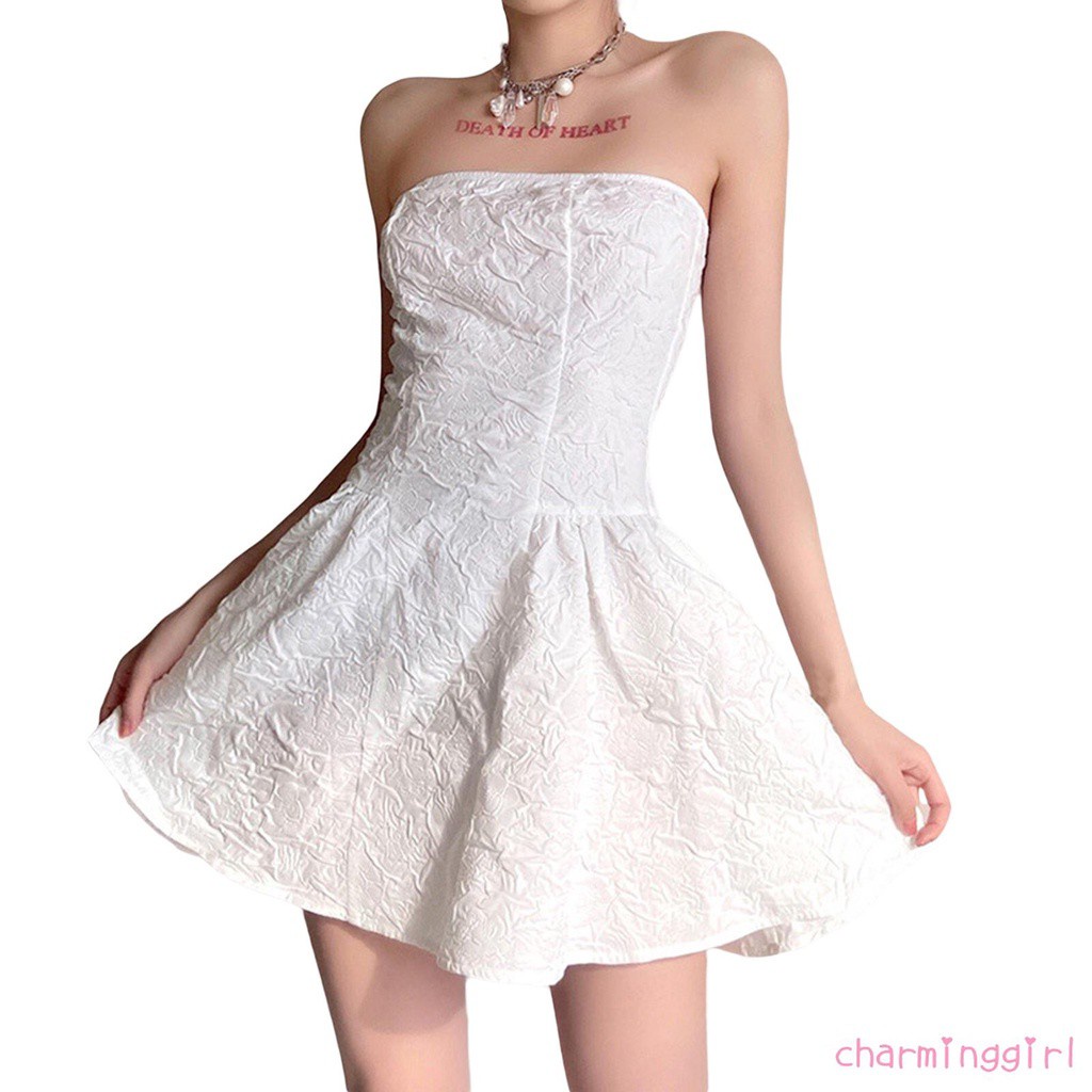 Đầm Không Tay Cổ Thuyền Màu Sắc Trơn Thời Trang Mùa Hè Dành Cho Nữ