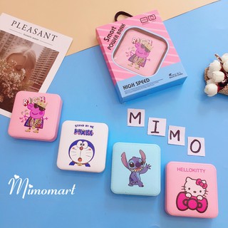 Sạc dự phòng mini 10000mAh sạc siêu nhanh siêu cute