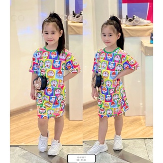 Đầm suông thun lạnh bé gái
