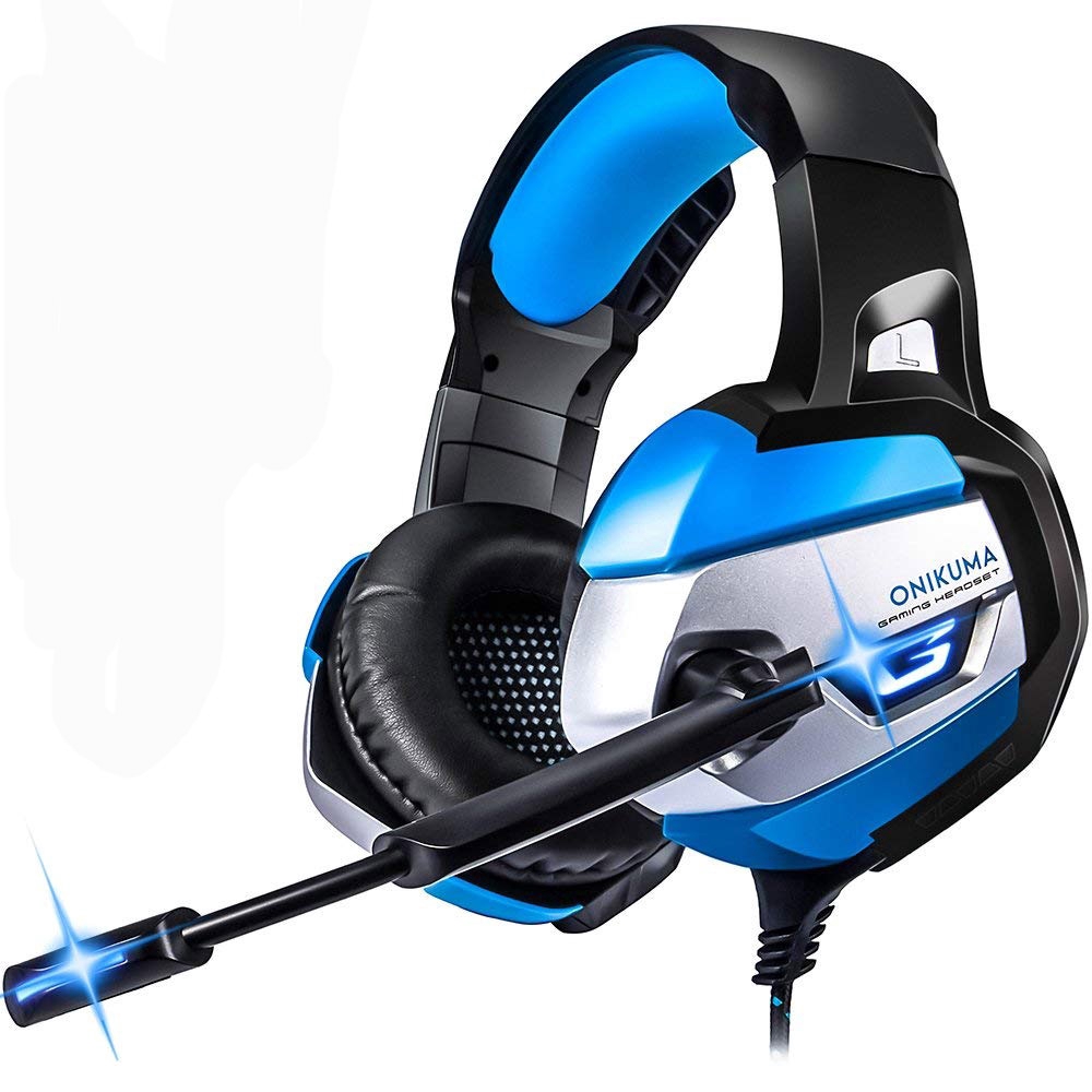 ONIKUMA K5 Gaming Headset For Laptop PC PS4 Comfortable Headphones
