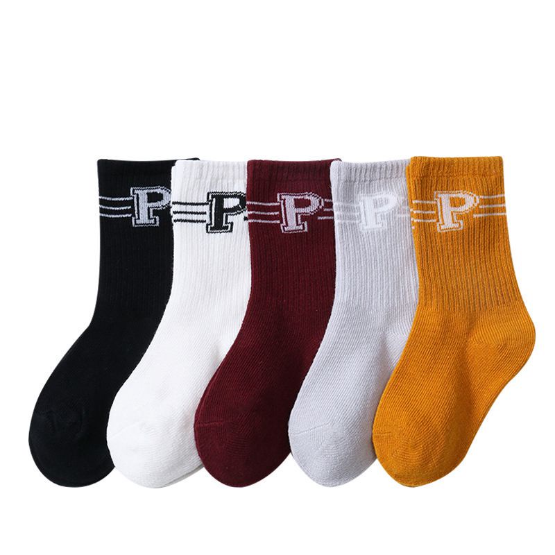 Vớ Cotton Mềm Mại Thoáng Khí 5 Trong 1 Cho Bé Từ 1-12 Tuổi