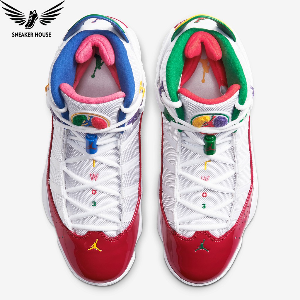 Giày chơi bóng rổ Air Jordan 6 Rings Multi-Color CW7003-100