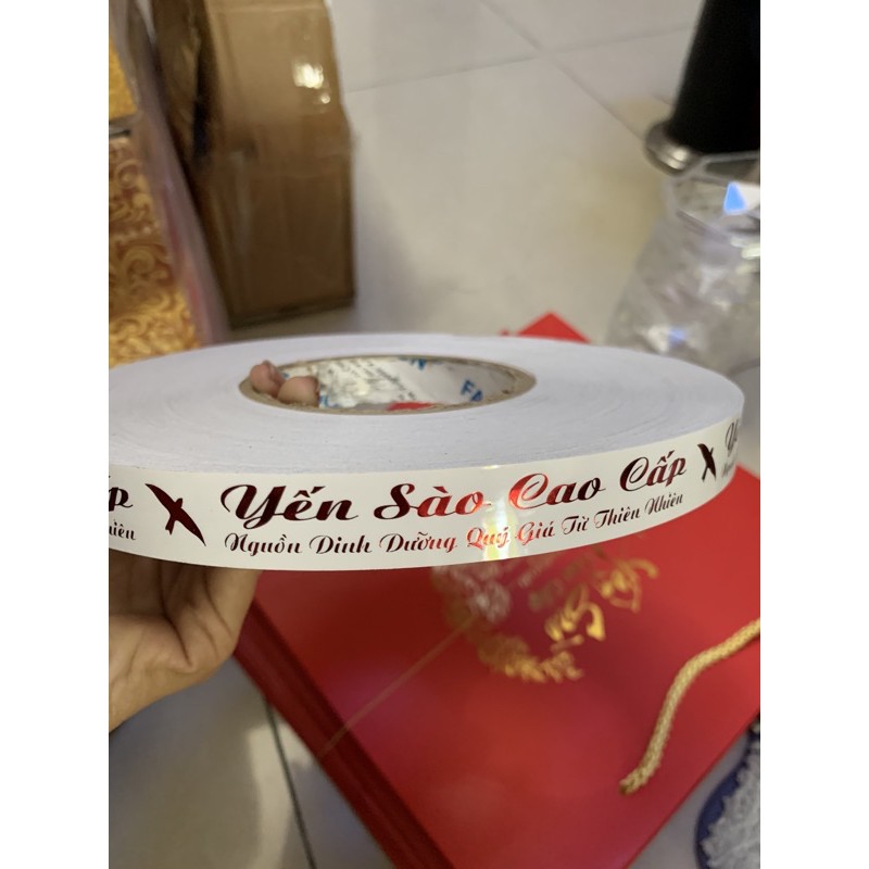 BĂNG KEO YẾN SÀO ÉP KIM