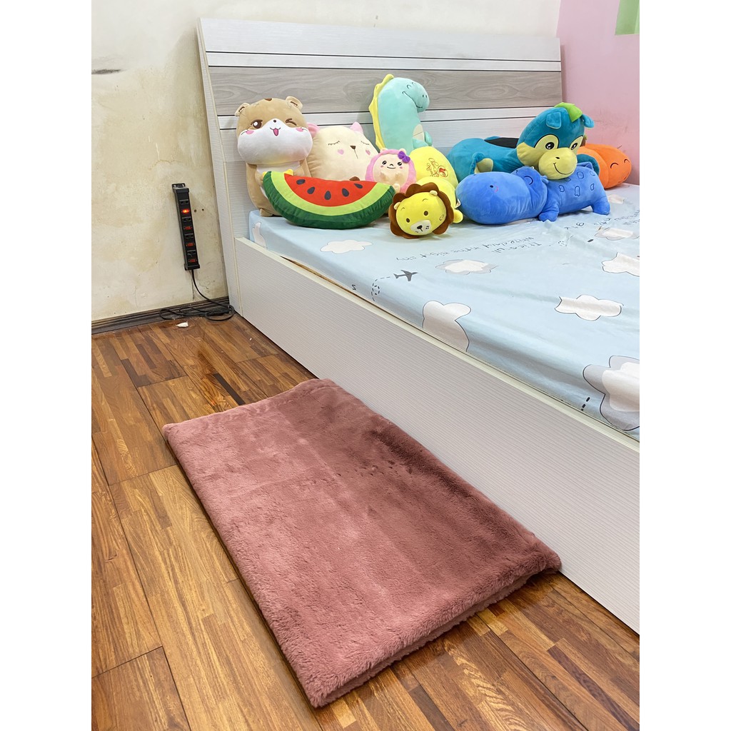 🌟 Thảm Lông Trải Sàn, Chụp Ảnh, Trang Trí | Lông Thỏ Siêu Mịn | 1M x 1M6 | BigBuy360 - bigbuy360.vn