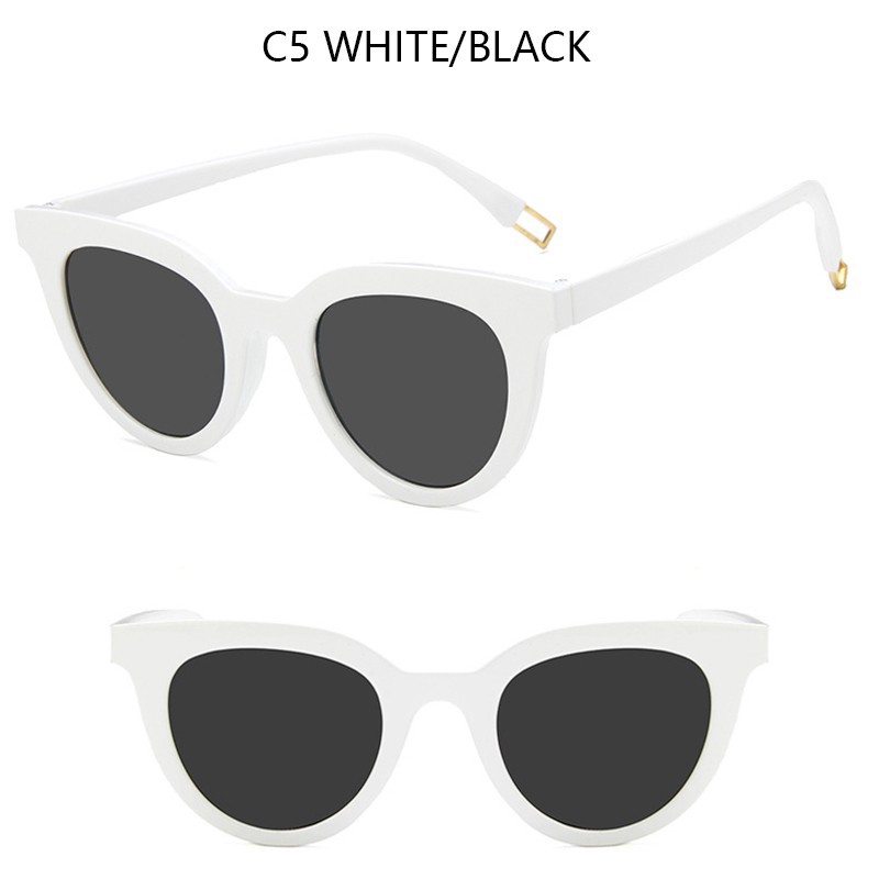 Kính mát UV400 kiểu mắt mèo thời trang Hàn Quốc sang trọng