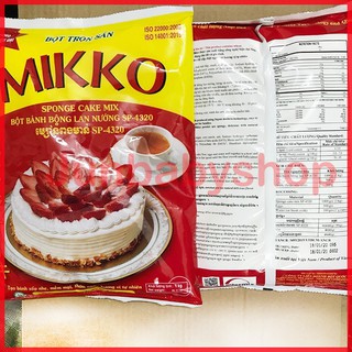1kg Bột trộn sẵn làm bánh bông lan Miko