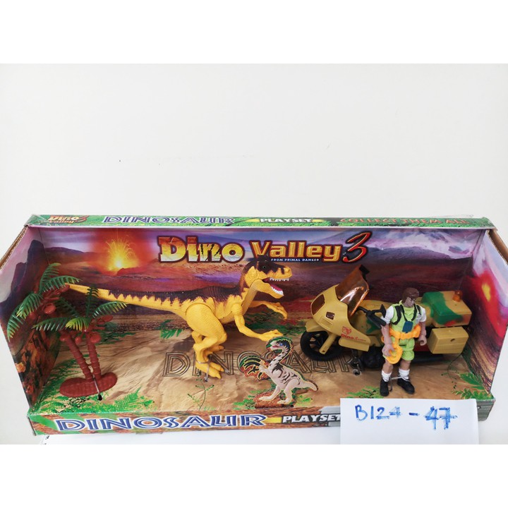 bộ mô hình khủng long, phim công viên khủng long Jurassic Park. B124-47