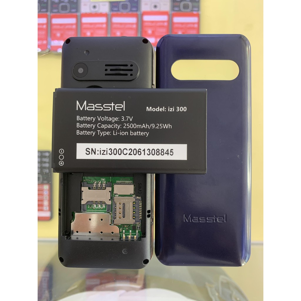 (Siêu Phẩm Pin TRâu ) Điện Thoại Masstel izi300 ( LOA LỚN / PIN TRÂU / CHỨ TO ) | BigBuy360 - bigbuy360.vn