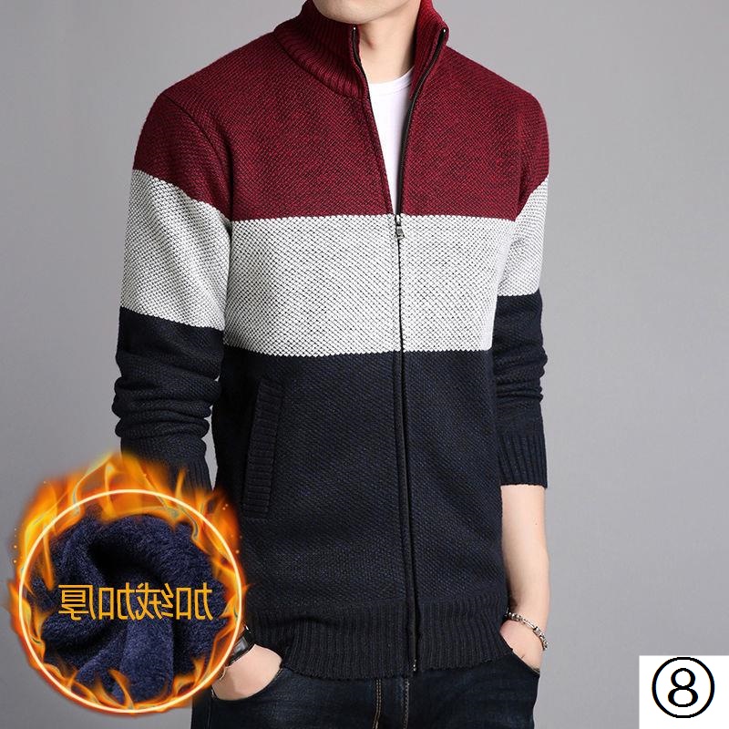 Áo Khoác Cardigan Len Dệt Kim Lót Nhung Dày Kiểu Mới Thời Trang Xuân Thu 2022