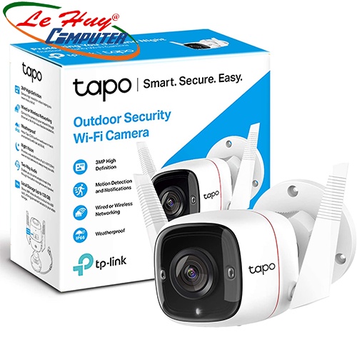 Camera Wifi TP-Link Tapo C310 3MP An Ninh Ngoài Trời - Hàng Chính Hãng