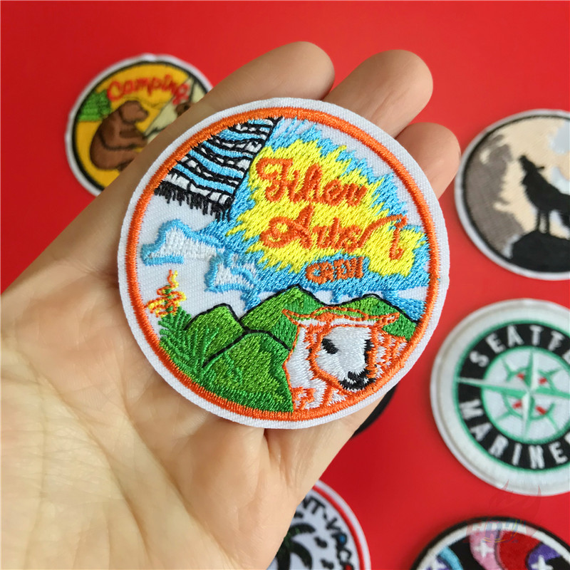 1 Miếng Dán Ủi Quần Áo Hình Rock N 'Roll - Enjoy Your Time 6cm