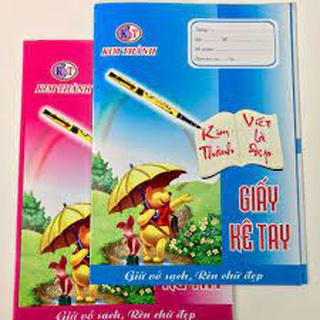 Bìa kê tay kim thành giấy kê tay giữ vở sạch rèn chữ đẹp mẫu mới nhất 2021