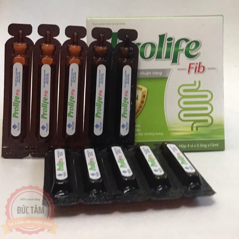 Men Vi Sinh Prolife Fib Bổ Sung Chất Xơ, Vitamin, Khoáng Chất 20 Ống