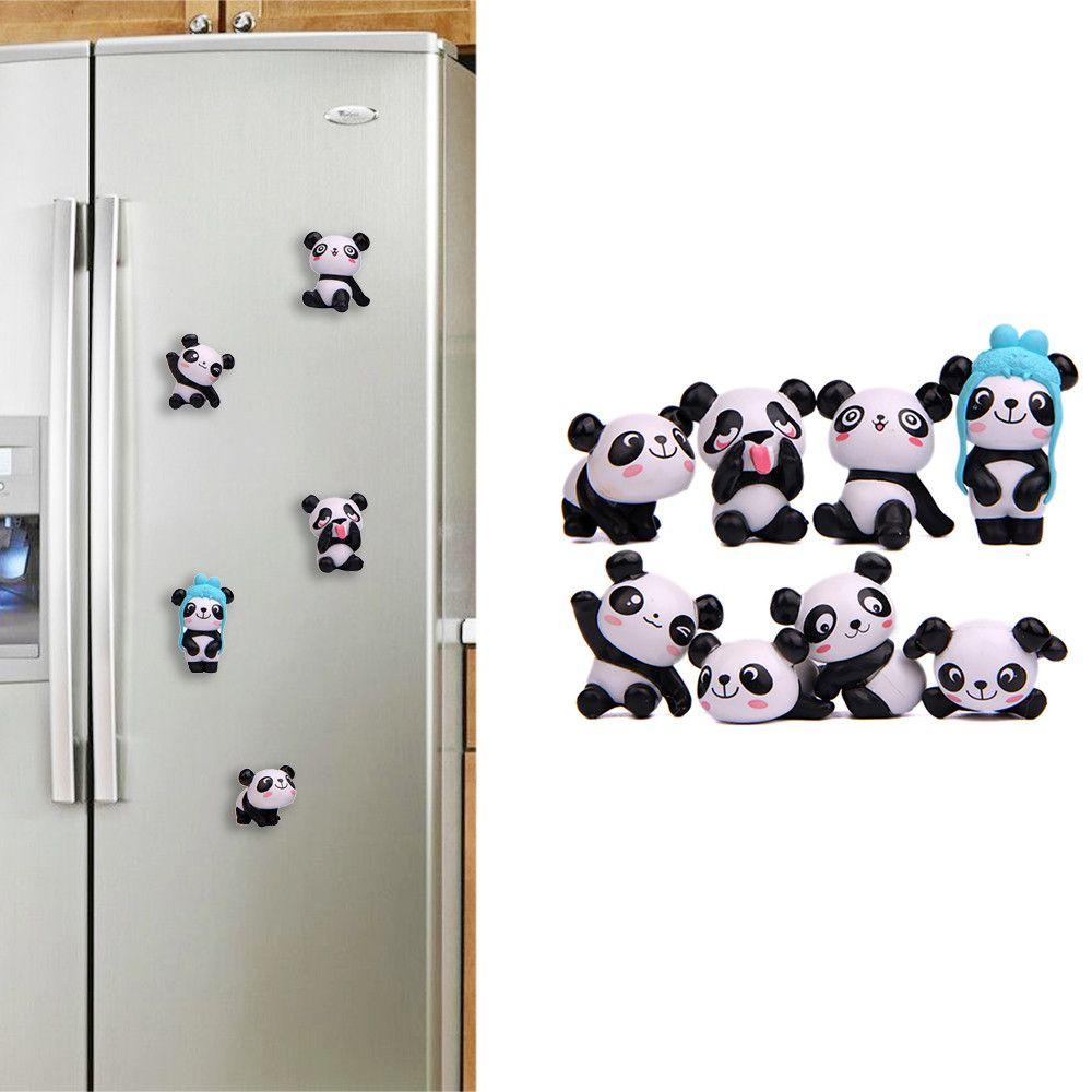 Sticker Dán Tủ Lạnh PVC Hình Gấu Trúc Hoạt Hình