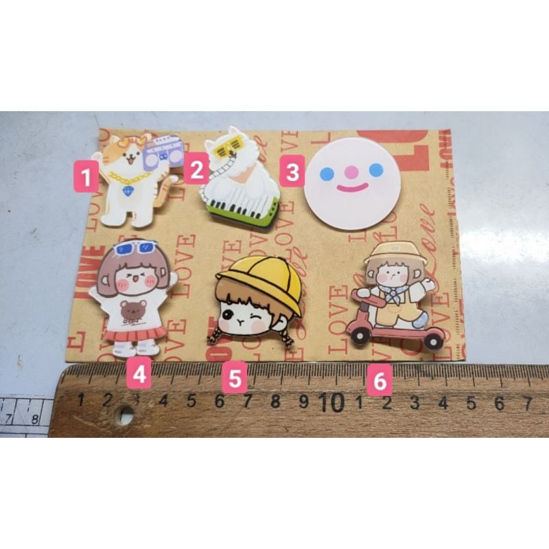 Pin cài Áo dễ thương