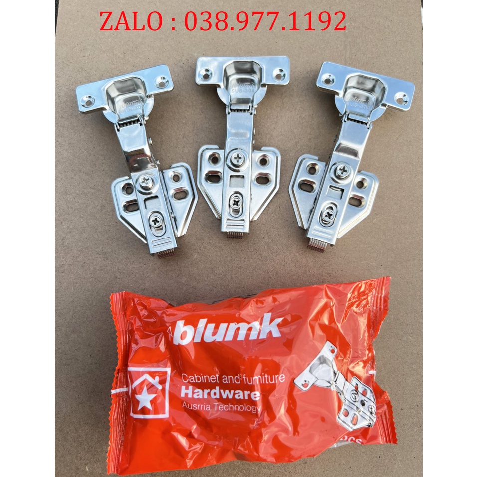 Bản Lề Inox Hơi Blumk Loại 1 Giảm Chấn Hàng Tháo Lắp Nhanh Giá Tốt, Hàng Kèm Vít , Lẫy Bằng Thép Siêu Cứng Ko Gãy.