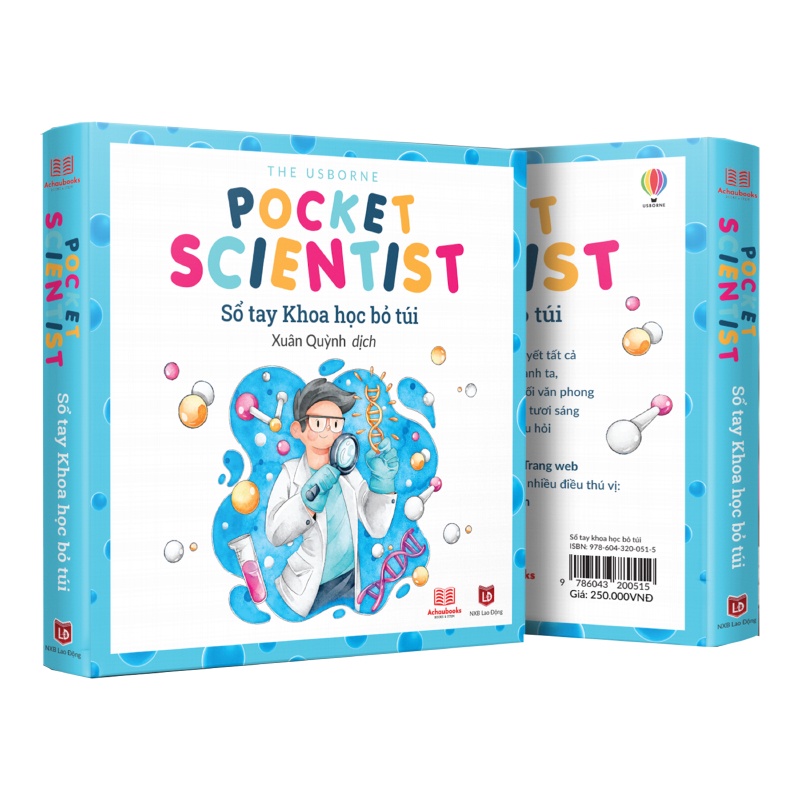 [Mã BMBAU50 giảm 7% đơn 99K] Sách - Pocket Scientist - Sổ tay khoa học bỏ túi