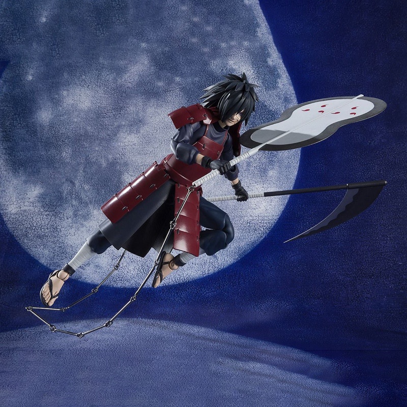 BANDAI Mô Hình Nhân Vật Madara Uchiha Anime Naruto Bằng PVC 15.5 KW94