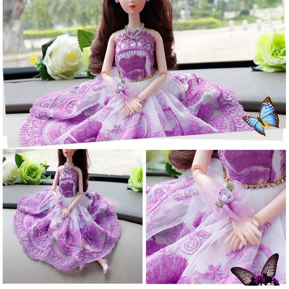 Bộ đầm công chúa đồ chơi búp bê 30cm 12 kiểu