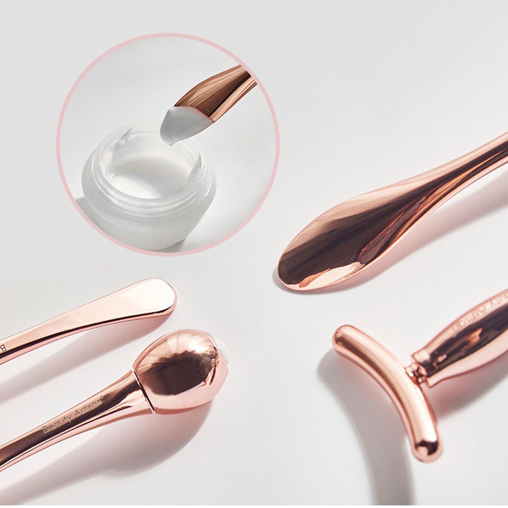 [Hàng mới về] Thanh lăn mát xa mắt nhỏ gọn hình chữ T/ thẳng tuỳ chọn chống quầng thâm nhiều màu sắc (có bán lẻ)