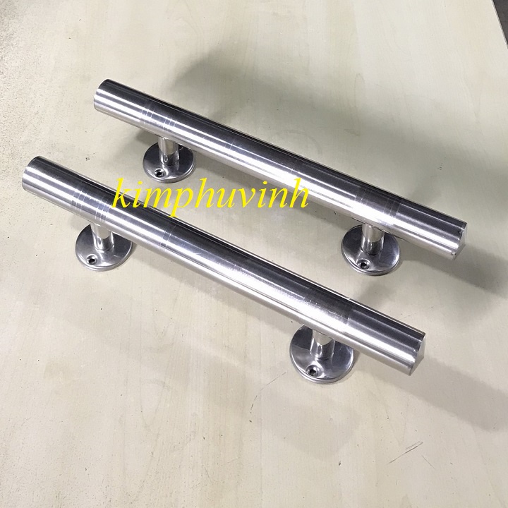 02 CÁI - 3T5 TAY NẮM CỔNG INOX 100% - TAY NẮM CỬA INOX 350MM