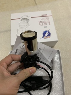 Đèn pha led bi cầu M01B chân h4 ( bản 2020 rtd chính hãng ver2 )