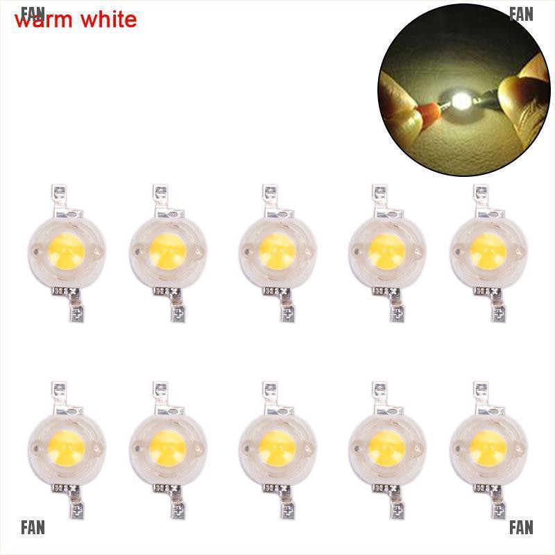 Bộ 10 Đèn Led 1w Siêu Sáng Chất Lượng Cao